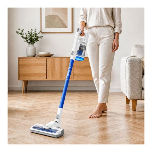 Aspirador Escoba Inalámbrica VALBERG Autonomía 40min Filtro Lavable 0,6L CYCLONIC S3