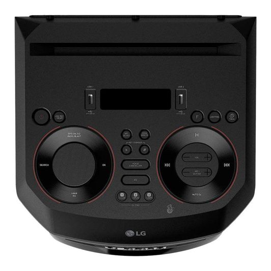 Altavoz LG XBOOM 1000W Torre de Sonido Bluetooth con Karaoke Iluminación LED y Super Bass Boost