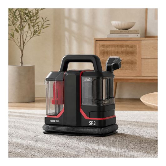 Aspiradora Quitamanchas 450W VALBERG 1,1L Limpia Sofás Alfombras Coche SP3