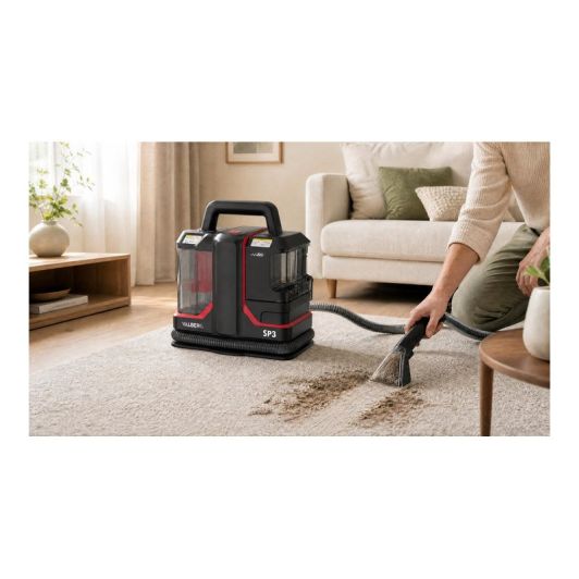 Aspiradora Quitamanchas 450W VALBERG 1,1L Limpia Sofás Alfombras Coche SP3