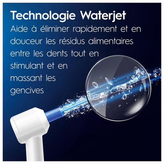 ORAL-B OXYJET MD20 Irrigador dental Microburbujas + 2 Cánulas