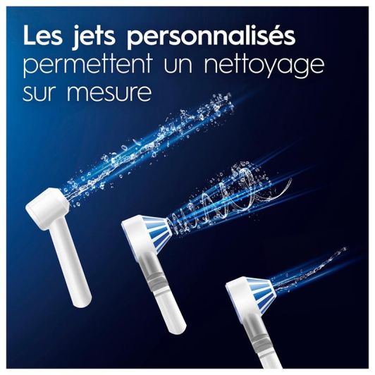 ORAL-B OXYJET MD20 Irrigador dental Microburbujas + 2 Cánulas