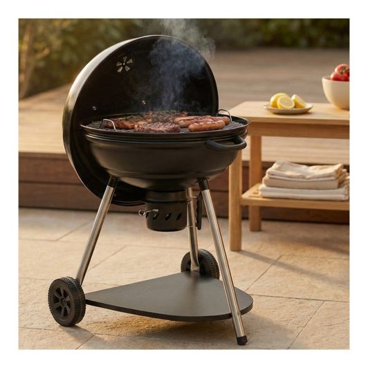 Barbacoa Carbón 6-8 Personas VALBERG Diámetro 57 cm CH-VAL-KETTLE57