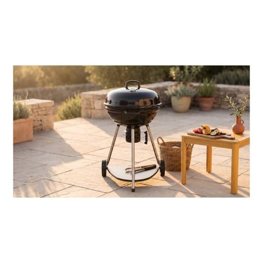 Barbacoa Carbón 6-8 Personas VALBERG Diámetro 57 cm CH-VAL-KETTLE57