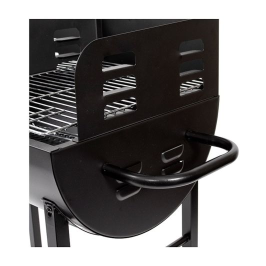 Barbacoa de Carbón VALBERG Doble parrilla de 3 niveles CH-VAL-DBARREL6640