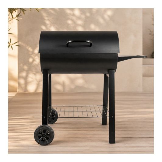 Barbacoa de Carbón VALBERG Diseño Barril con Rejilla CH-VAL-BARREL6030