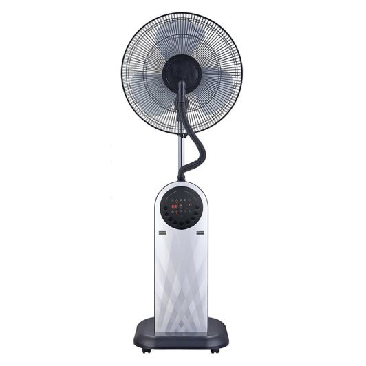 Ventilador Nebulizador VALBERG VAL-MIST95 con Mando a Distancia Depósito de 3,2L 75W 3 Velocidades Humidificador Negro
