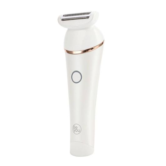 Afeitadora femenina para cuerpo recargable BE YOU Resistente al Agua - Blanca BY-WSH