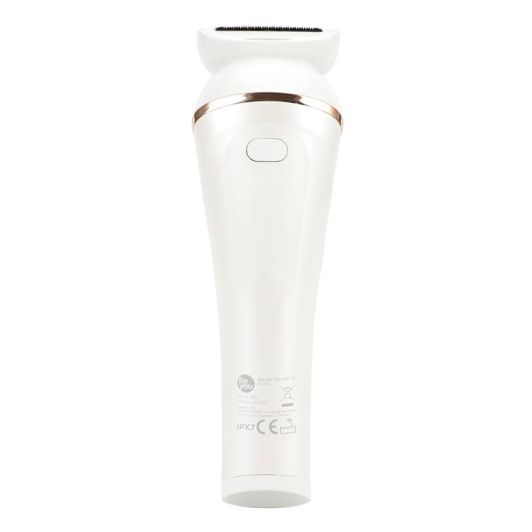 Afeitadora femenina para cuerpo recargable BE YOU Resistente al Agua - Blanca BY-WSH