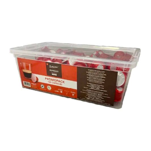FORTISSIMO Cápsulas de Café Espresso Compatibles con Nespresso Caja 150 Uds.
