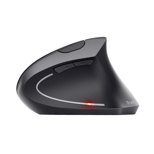 Ratón Ergonómico Vertical Inalámbrico TRUST VERTO USB Negro