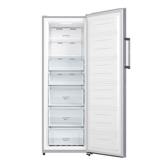 Congelador Vertical No Frost VALBERG UF NF 240 C S180 C 240L 36dB Silver