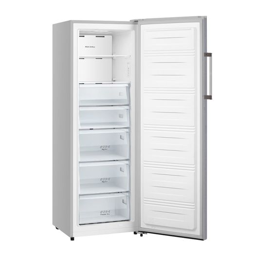 Congelador Vertical No Frost VALBERG UF NF 240 C S180 C 240L 36dB Silver
