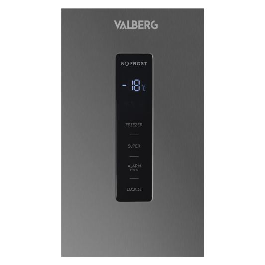 Congelador vertical No Frost VALBERG UF NF 274 D X742