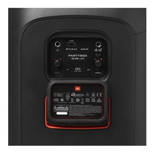 JBL PartyBox Club 120 Altavoz Torre Inalambrico 160W RMS Con batería