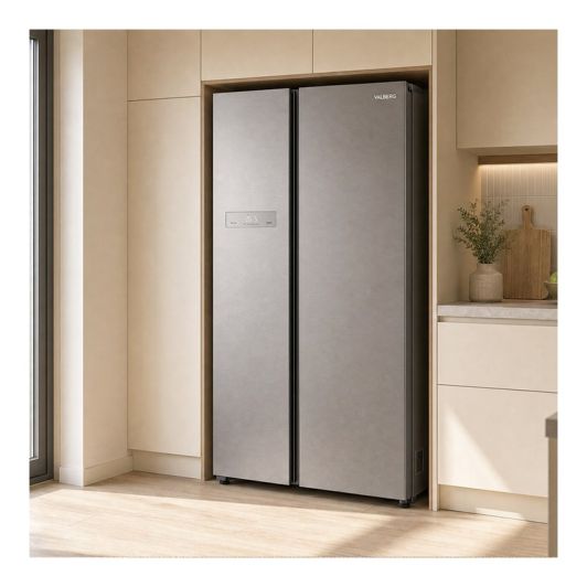Frigorífico Americano, No Frost, Capacidad XXL 592L, Clase A, VALBERG 