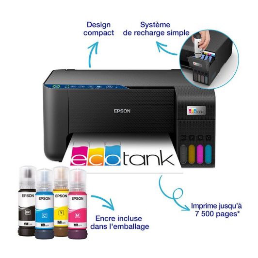 Impresora Multifunción EPSON EcoTank ET-2861 WiFi Deposito Tinta Recargable