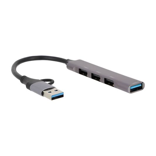 Hub SEDEA USB-C + adaptador 4 puertos