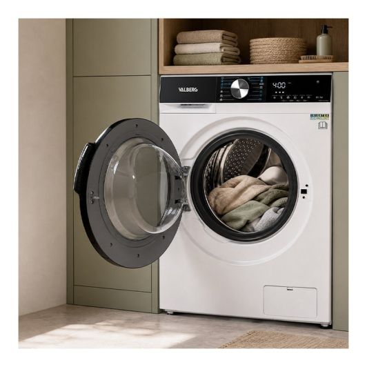 LAVADORA SECADORA 8+6kg clase A-10% VALBERG WD 8614 A-10/D W566C