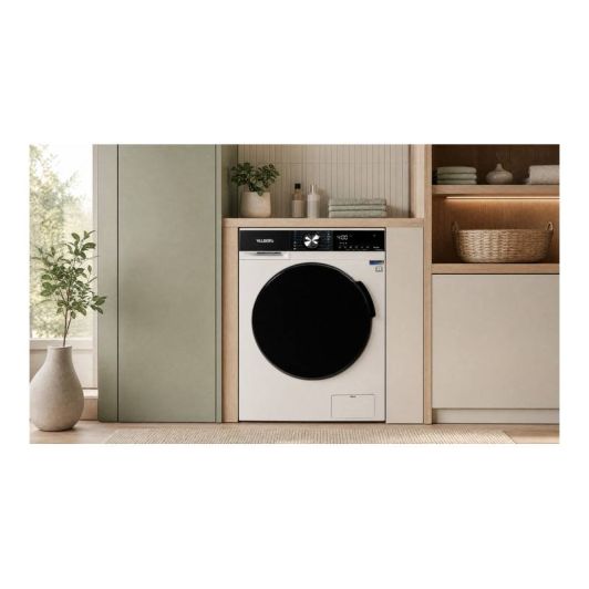 LAVADORA SECADORA 8+6kg clase A-10% VALBERG WD 8614 A-10/D W566C
