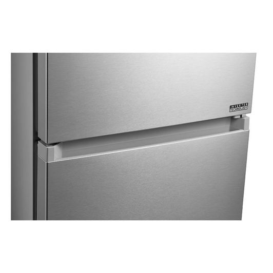 Frigorifico Combi No Frost VALBERG 373L 201cm Alto Inox Clase C