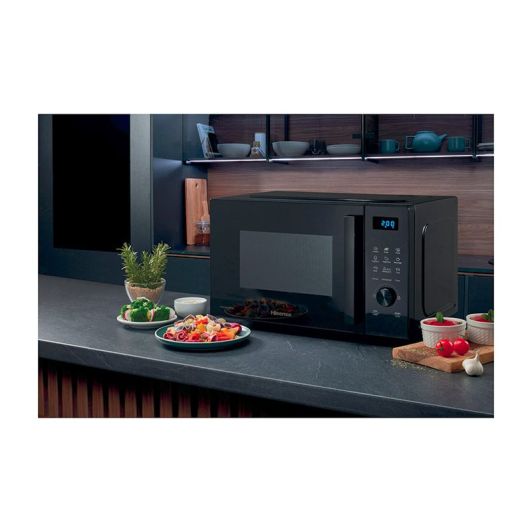 Microondas sin Grill 23L HISENSE EDH23MOBV 800W Panel Táctil Negro