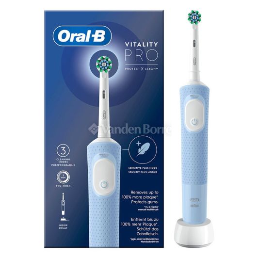 Cepillo eléctrico ORAL-B VITALITY PRO 3 modos cepillado azul