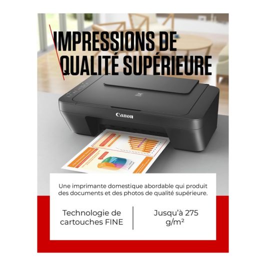 Impresora Multifunción CANON Pixma MG2556S Tinta Color USB 3 en 1